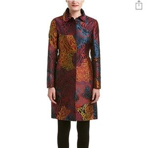 Anne Klein Jaquard Topper